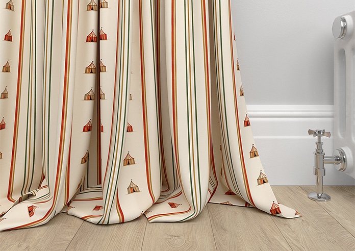 May Day, Tent Stripe Spice - Made to Measure Curtains - Image 6